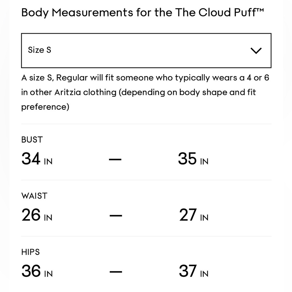 Aritzia Wilfred The Cloud Puff Size Small grey/purple or grape mist ⭐️⭐️⭐️⭐️ - Picture 4 of 17